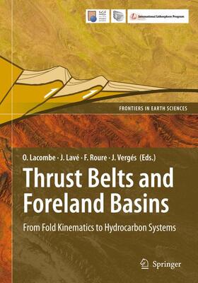 Lacombe / Verges / Lavé |  Thrust Belts and Foreland Basins | Buch |  Sack Fachmedien