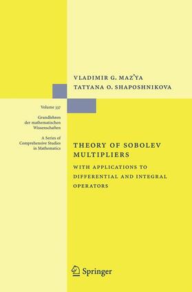 Shaposhnikova / Maz'ya |  Theory of Sobolev Multipliers | Buch |  Sack Fachmedien
