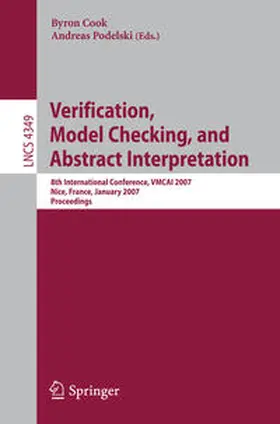 Cook / Podelski |  Verification, Model Checking, and Abstract Interpretation | eBook | Sack Fachmedien