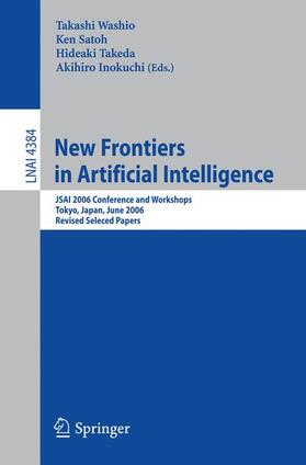 Washio / Inokuchi / Satoh |  New Frontiers in Artificial Intelligence | Buch |  Sack Fachmedien