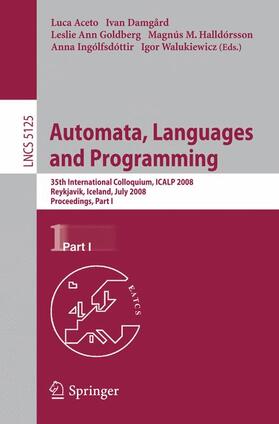 Aceto / Damgard / Damgaard |  Automata, Languages and Programming | Buch |  Sack Fachmedien