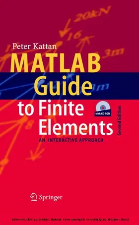 Kattan |  MATLAB Guide to Finite Elements | eBook | Sack Fachmedien