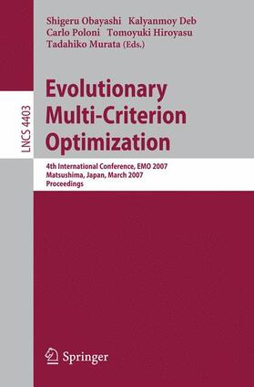 Obayashi / Deb / Murata |  Evolutionary Multi-Criterion Optimization | Buch |  Sack Fachmedien