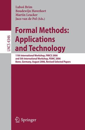 Brim / Pol / Haverkort |  Formal Methods: Applications and Technology | Buch |  Sack Fachmedien
