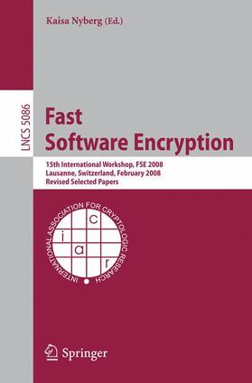 Nyberg |  Fast Software Encryption | Buch |  Sack Fachmedien