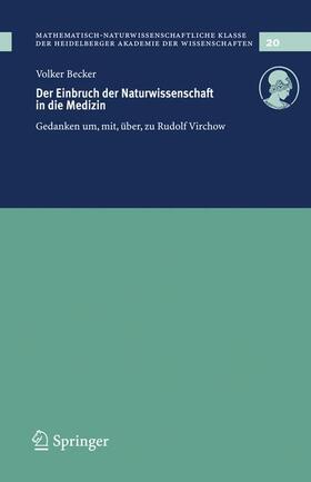 Becker |  Der Einbruch der Naturwissenschaft in die Medizin | Buch |  Sack Fachmedien