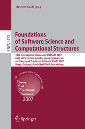 Seidl |  Foundations of Software Science and Computational Structures | eBook | Sack Fachmedien