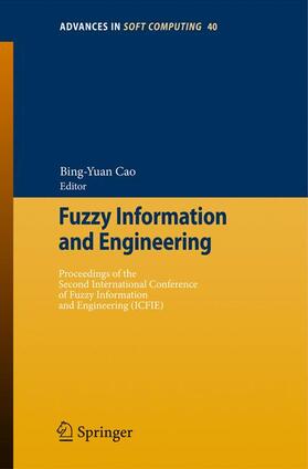 Cao |  Fuzzy Information and Engineering | Buch |  Sack Fachmedien