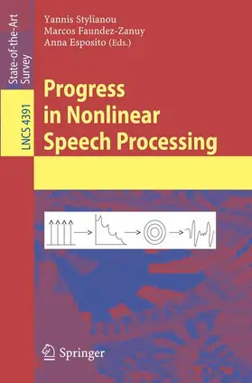 Stylianou / Faundez-Zanuy / Eposito |  Progress in Nonlinear Speech Processing | Buch |  Sack Fachmedien