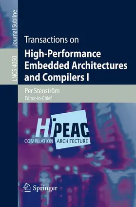 O'Boyle / Bodin / Cintra |  Transactions on High-Performance Embedded Architectures and Compilers I | Buch |  Sack Fachmedien