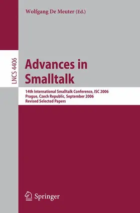 De Meuter |  Advances in Smalltalk | Buch |  Sack Fachmedien