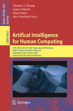 Huang / Nijholt / Pantic |  Artifical Intelligence for Human Computing | eBook | Sack Fachmedien