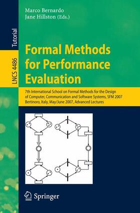 Hillston / Bernardo |  Formal Methods for Performance Evaluation | Buch |  Sack Fachmedien