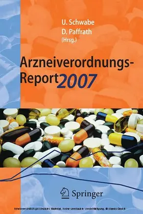 Schwabe / Paffrath |  Arzneiverordnungs-Report 2007 | eBook | Sack Fachmedien