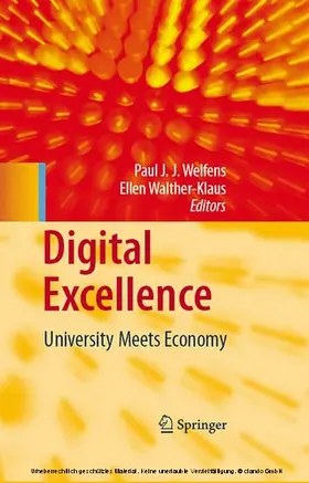 Welfens / Walther-Klaus | Digital Excellence | E-Book | sack.de