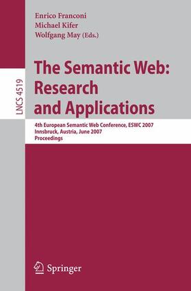 Franconi / May / Kifer |  The Semantic Web: Research and Applications | Buch |  Sack Fachmedien