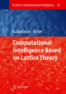 Kaburlasos / Ritter |  Computational Intelligence Based on Lattice Theory | eBook | Sack Fachmedien