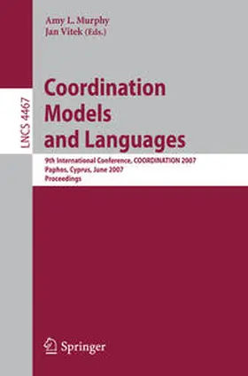 Murphy / Vitek | Coordination Models and Languages | E-Book | sack.de