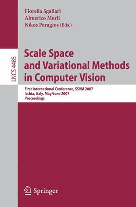 Sgallari / Paragios / Murli |  Scale Space and Variational Methods in Computer Vision | Buch |  Sack Fachmedien