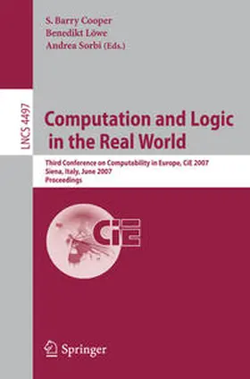 Cooper / Löwe / Sorbi |  Computation and Logic in the Real World | eBook | Sack Fachmedien