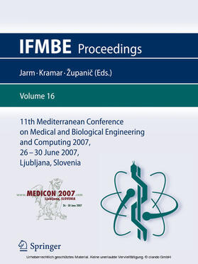 Jarm / Kramar / Zupanic |  11th Mediterranean Conference on Medical and Biological Engineering and Computing 2007 | eBook | Sack Fachmedien