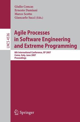 Concas / Succi / Damiani |  Agile Processes in Software Engineering and Extreme Programming | Buch |  Sack Fachmedien