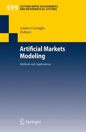 Consiglio |  Artificial Markets Modeling | Buch |  Sack Fachmedien