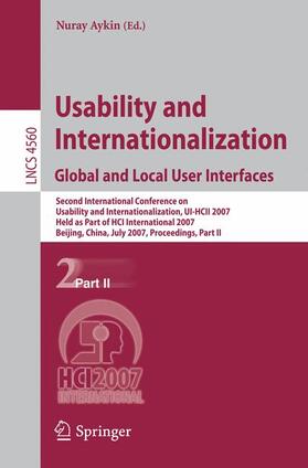 Aykin |  Usability and Internationalization. Global and Local User Interfaces | Buch |  Sack Fachmedien