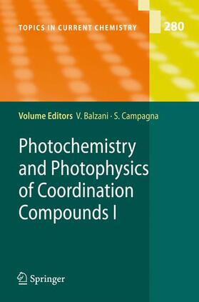 Campagna / Balzani |  Photochemistry and Photophysics of Coordination Compounds I | Buch |  Sack Fachmedien