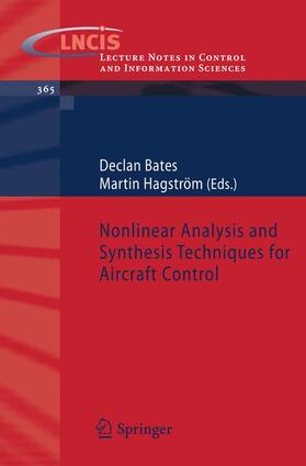 Hagström / Bates |  Nonlinear Analysis and Synthesis Techniques for Aircraft Control | Buch |  Sack Fachmedien