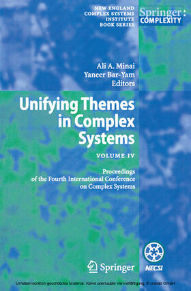 Minai / Bar-Yam |  Unifying Themes in Complex Systems IV | eBook | Sack Fachmedien
