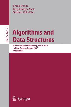 Dehne / Zeh / Sack |  Algorithms and Data Structures | Buch |  Sack Fachmedien