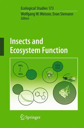 Siemann / Weisser |  Insects and Ecosystem Function | Buch |  Sack Fachmedien