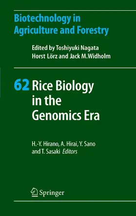 Hirano / Hirai / Sano |  Rice Biology in the Genomics Era | eBook | Sack Fachmedien