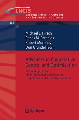 Hirsch / Grundel / Pardalos |  Advances in Cooperative Control and Optimization | Buch |  Sack Fachmedien