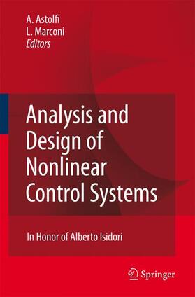 Marconi / Astolfi |  Analysis and Design of Nonlinear Control Systems | Buch |  Sack Fachmedien