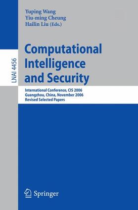 Wang / Liu / Cheung |  Computational Intelligence and Security | Buch |  Sack Fachmedien