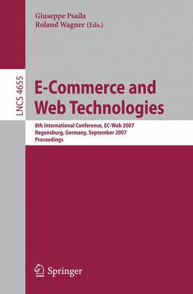Wagner / Psailla |  E-Commerce and Web Technologies | Buch |  Sack Fachmedien