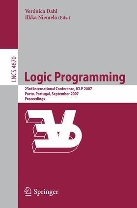 Niemelä / Dahl |  Logic Programming | Buch |  Sack Fachmedien