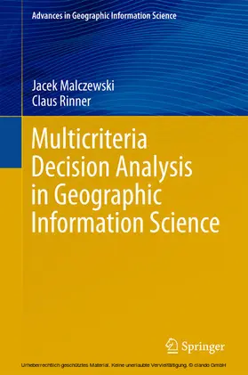 Malczewski / Rinner |  Multicriteria Decision Analysis in Geographic Information Science | eBook | Sack Fachmedien