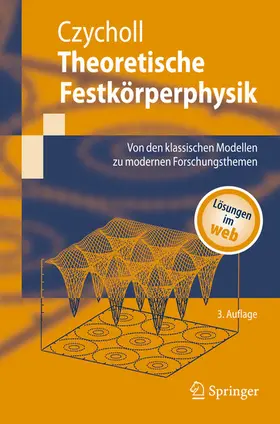 Czycholl |  Theoretische Festkörperphysik | eBook | Sack Fachmedien