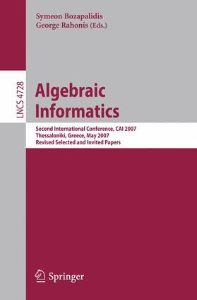 Rahonis / Bozapalidis |  Algebraic Informatics | Buch |  Sack Fachmedien