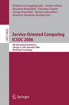 Georgakopoulos / Ritter / Benatallah |  Service-Oriented Computing ICSOC 2006 | Buch |  Sack Fachmedien