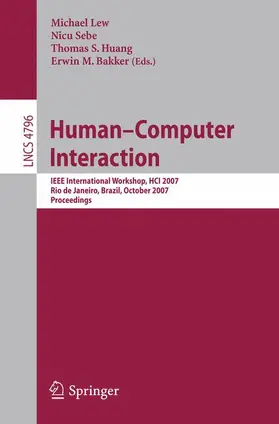 Lew / Sebe / Huang | Human-Computer Interaction | Buch | 978-3-540-75772-6 | sack.de