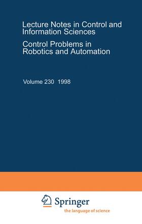 Valavanis / Siciliano |  Control Problems in Robotics and Automation | Buch |  Sack Fachmedien