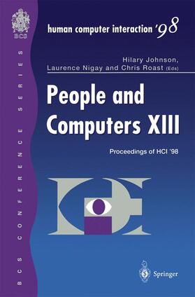Johnson / Roast / Nigay |  People and Computers XIII | Buch |  Sack Fachmedien