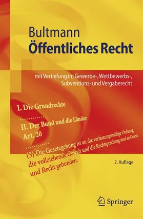 Bultmann |  Öffentliches Recht | Buch |  Sack Fachmedien