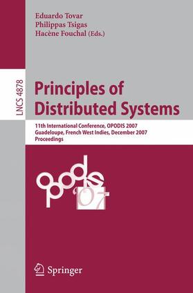 Tovar / Tsigas / Fouchal |  Principles of Distributed Systems | Buch |  Sack Fachmedien