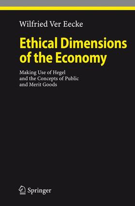 Ver Eecke |  Ethical Dimensions of the Economy | Buch |  Sack Fachmedien