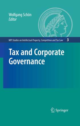 Schön |  Tax and Corporate Governance | eBook | Sack Fachmedien